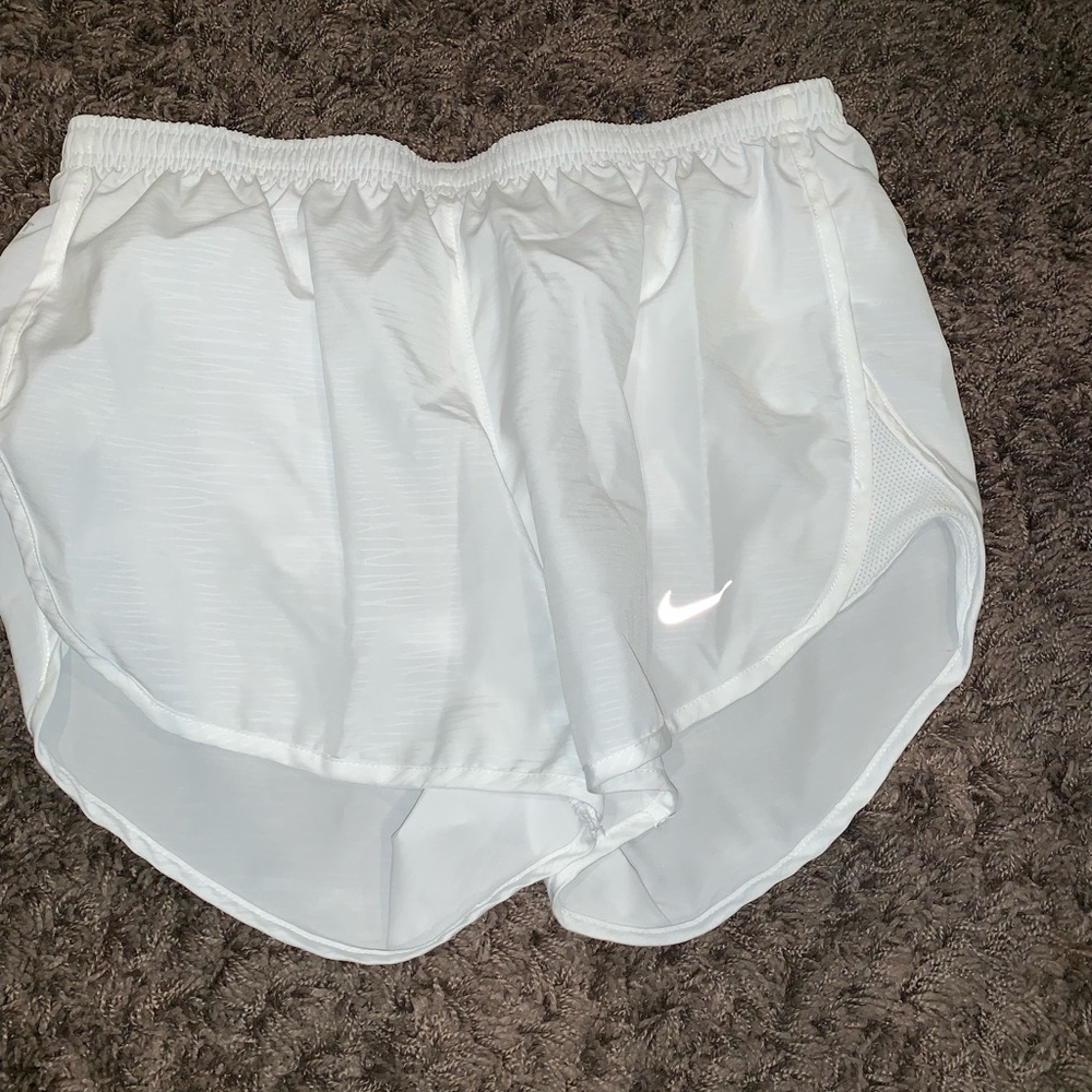 White Nike Shorts